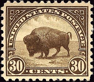 Buffalo stamp 20c 1923 issue