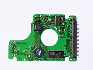 Circuit board of a Samsung hard disk MP0402H