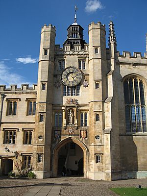 Clock Tower, Great Court, Trinity College, Cambridge
