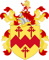 Coat of Arms of George Sandys
