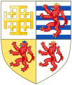 Coat of Arms of the House of Lusignan (Kings of Armenia, Cyprus and Jerusalem)