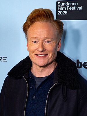 Conan O'Brien at the 2025 Sundance Film Festival 03 (cropped)