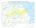 Course of Parrotts Creek (Rappahannock River tributary)
