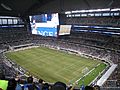 Cowboys stadium inside view 4