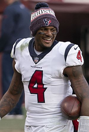 Watson throws 3 TDs, catches another; Texans top Pats 28-22