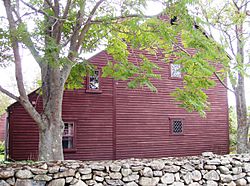Dole-Little House (side) - Newbury, Massachusetts