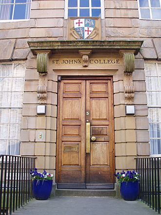 Doorway to St John's College, Durham