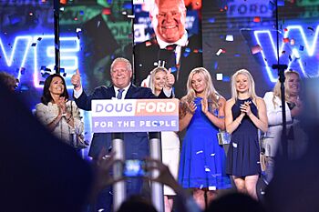 Doug Ford with family