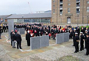 Dundee Submarine Memorial Remembrance Service 2011