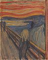 Edvard Munch, 1893, The Scream, oil, tempera and pastel on cardboard, 91 x 73 cm, National Gallery of Norway