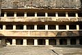 Ellora Caves, India, Facade of ancient Buddhist temple, Cave 11