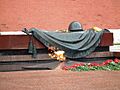 Eternal flame at the Tomb of the Unknown Soldier, Moscow