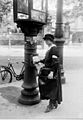 Female mail carrier during WWI