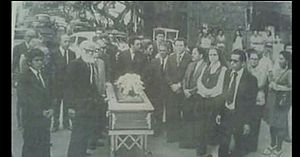 Funeral de Salvador Salazar Arrué Salarrue