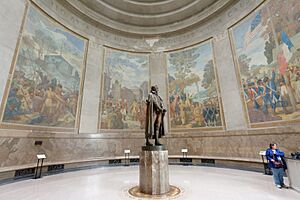 George Rogers Clark Memorial - right murals