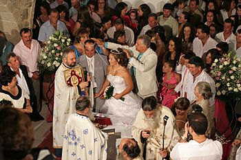 Greek Orthodox wedding in Tripodes, Naxos, 119259