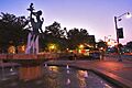 Guelph Family Statue evening 7-5-2007 TAC