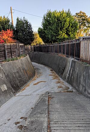 Hale Creek at Marilyn Drive Mountain View