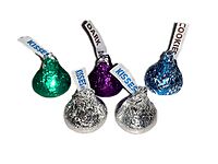 Hershey's KISSES Chocolate Flavors Written on Paper Plume.jpg