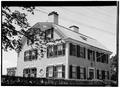Historic American Buildings Survey, George F.A. Palmer, Photographer, 1937 NORTHWEST ELEVATION. - Nichols-Wanton-Hunter House, 54 Washington Street, Newport, Newport County, RI HABS RI,3-NEWP,11-1