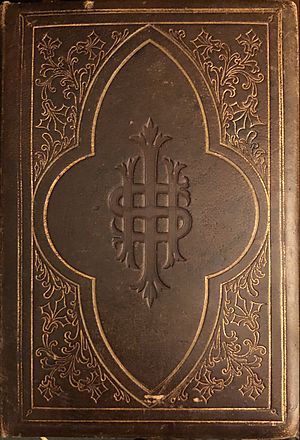 IHS Christogram 1864 Bible