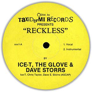 Ice-T, The Glove & Dave Storrs - Reckless-Tebitan Jam (Taxidermi Records-1990s) (Side A)