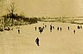 Ice skating on the Maumee River - DPLA - b8f4ed1d5efee68b00420d4e4b6a782f (cropped)