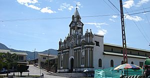 Catholic church in Macará,