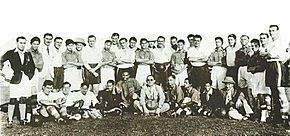 Islington Corinthians FC and Dhaka XI team photo in 1937