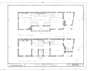 James Charnley House, 1365 North Astor Street, Chicago, Cook County, IL HABS ILL,16-CHIG,12- (sheet 2 of 7)
