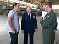 Jon Favreau at Edwards Air Force Base