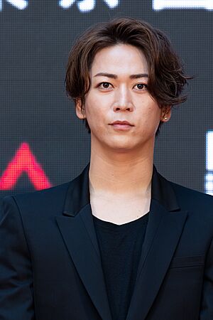 Kamenashi Kazuya from "The Dogs of Karma" at Red Carpet of the Tokyo International Film Festival 2024 (54576879112).jpg