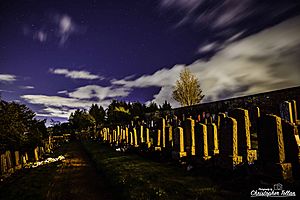 Kirk O' Shotts, Scotland - Graveyard