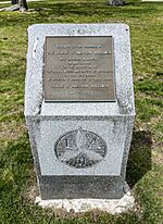 League of American Bicyclists memorial in Newport, Rhode Island