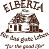 Official logo of Elberta, Alabama