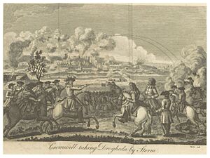 MANTE(1800) p3.072 CROMWELL TAKING DROGHEDA - 1649