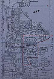 Map of Glenelg East 1936