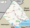 Map of Tadjourah Region