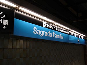 Metro Sagrada Familia