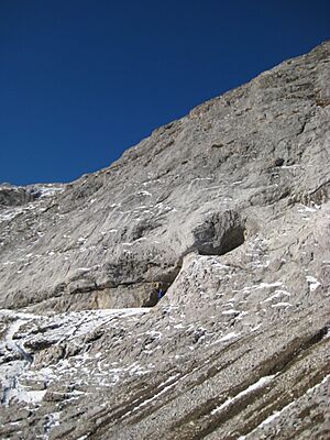 Middle entrance of the Gargantua cave (British Columbia - September 2010)