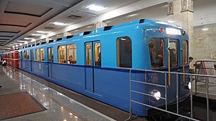 Moscow metro G 530 museum car