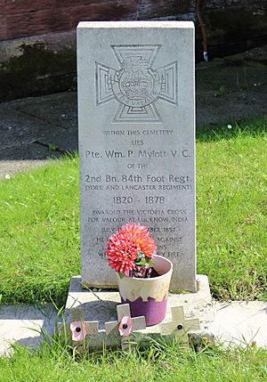 Mylott (William Patrick) CWGC gravestone, Anfield Cemetery
