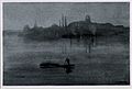 Notes Nocturne lithograph by James McNeill Whistler 1878