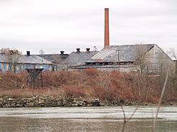 Abandoned factory along the Allegheny River