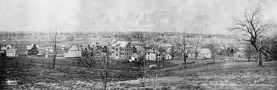 Panoramic View Norwood Ohio 1894