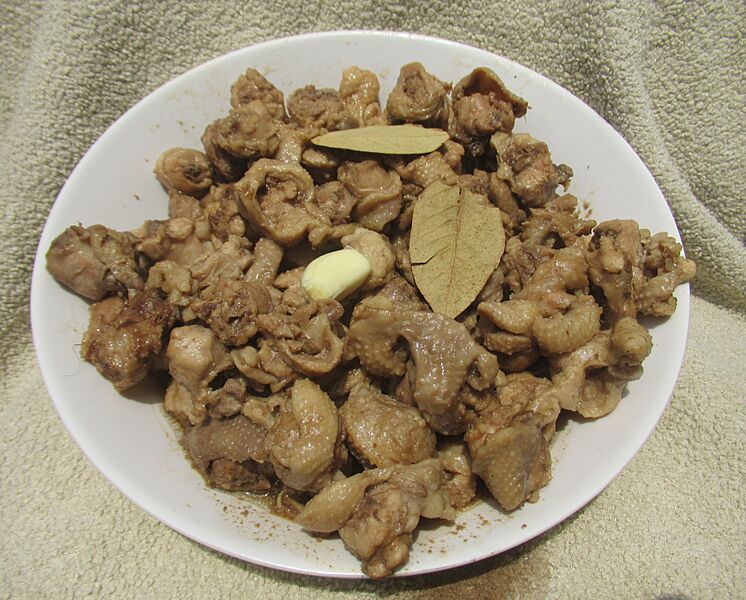 Philippine chicken neck adobo1