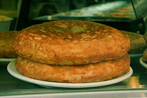 Pila de Tortillas de Patatas