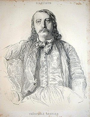 Portrait de Théophile Gautier