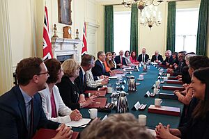 Prime Minister Keir Starmer hosts first Cabinet