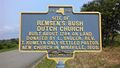 Remsen's Bush Church historical marker